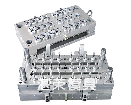 1出24 热流道针阀式瓶坯模具