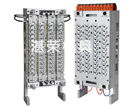 1出72 热流道针阀式瓶坯模具